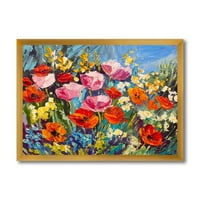 Wynwood Studio Canvas Latenight Blossom Virág- és Botanikus Flújú Földművészeti Vászon fehér 30x30