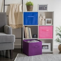 Fabric tároló tartályok Óvoda, irodák, & otthoni szervezet, konténerek készülnek, hogy illeszkedjen szabványos kocka szervezők