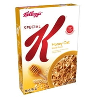 Kellogg speciális K, reggeli gabonafélék, mézes zab, 13. oz