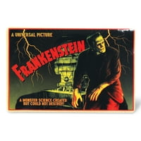 Frankenstein Chevy Suburban méretarányos modell figurával