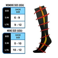 Extrém illeszkedő térd nagy kompressziós zokni férfiak és nők számára - Orvosi tervezés - Pack
