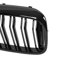 Egyedi olcsó pár fényes fekete autó elülső rács dupla vonalú ajtó a BMW G30 -hoz