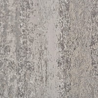 Lindstra gradiens akvarell szőnyeg, ezüstszürke, 3ft - 1in 10 láb, futó