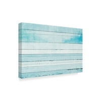 A „Beachscape I Blue” Canvas művészete védjegye, Michael Mullan művészete