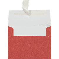 Luxpaper A Peel & Press meghívó borítékok, 3 4, lb. Holiday Red Sparkle, Pack