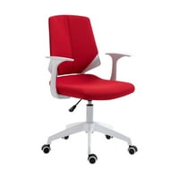 Luxus közepes hátsó szék, Aukfa számítógépes íróasztal, állítható poliészter szabadidős szék forgóbázissal, karok, kényelmes