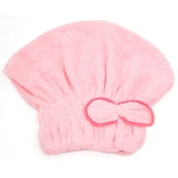 Elasztikus sáv lágy korallsonyos íjknot abszorbens kalap zuhanysapka rózsaszín