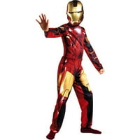 Fiúk klasszikus Iron Man Mark VI jelmez