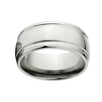 Félkerekes rozsdamentes acél gyűrű