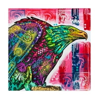 Védjegy Képzőművészet 'Eagle színes' vászon művészete, Dean Russo