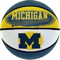 A játékmester NCAA 7 Mini kosárlabda, a Michigan -i Egyetem Wolverines