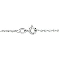 Miabella Unise 10K fehérarany pezsgő szingapúri karkötő - 10 tavaszi gyűrű, minimalista