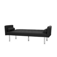 Konvertibilis futon kanapé, modern bársonyos futon kanapé nappali, iroda és vendégszoba számára