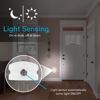 Éjszakai fények automatikus Glo Dot LED éjszakai fény csomag, Plug-In, 45086