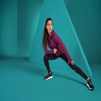 Reebok női gravitációs teljes cipzáras kabát zsebekkel